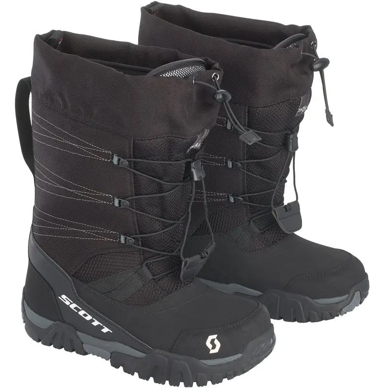 Scott R/T Snowmobile Boots Black/Green (11/45) 2