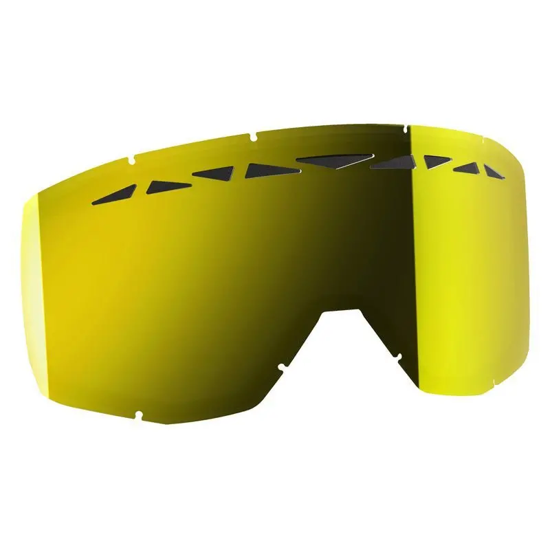 Scott Snowmobile Double Acs Lens Hustle/Tyrant/Split/Primal Yellow Chrome Amplifier 1