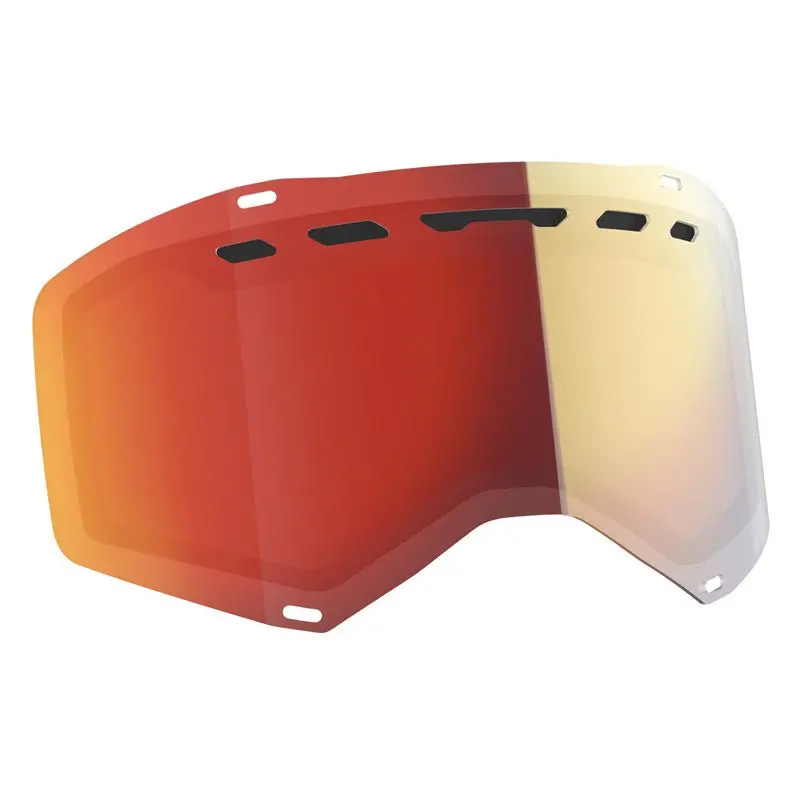 Scott Snowmobile Double Acs Lens Prospect/Fury Red Chrome Light Sensitive 1