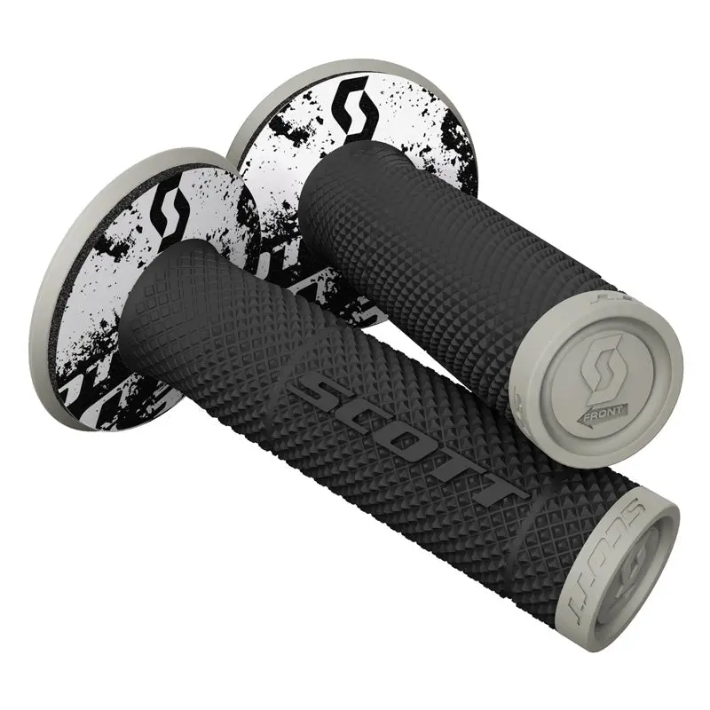 Scott Sx Ii Mx Grips With Donuts Black/Grey 1