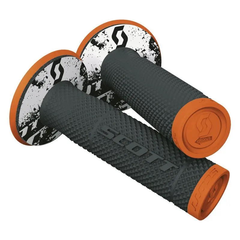 Scott Sx Ii Mx Grips With Donuts Neon Green/Black 1