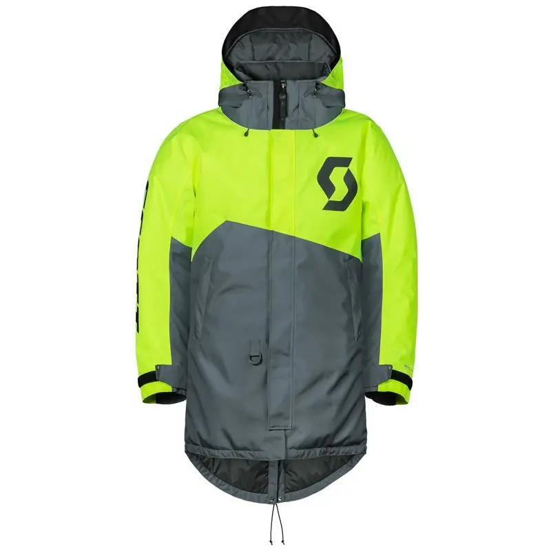 Scott Warm-Up Coat Grey/Neon Yellow (L/Xl) 1