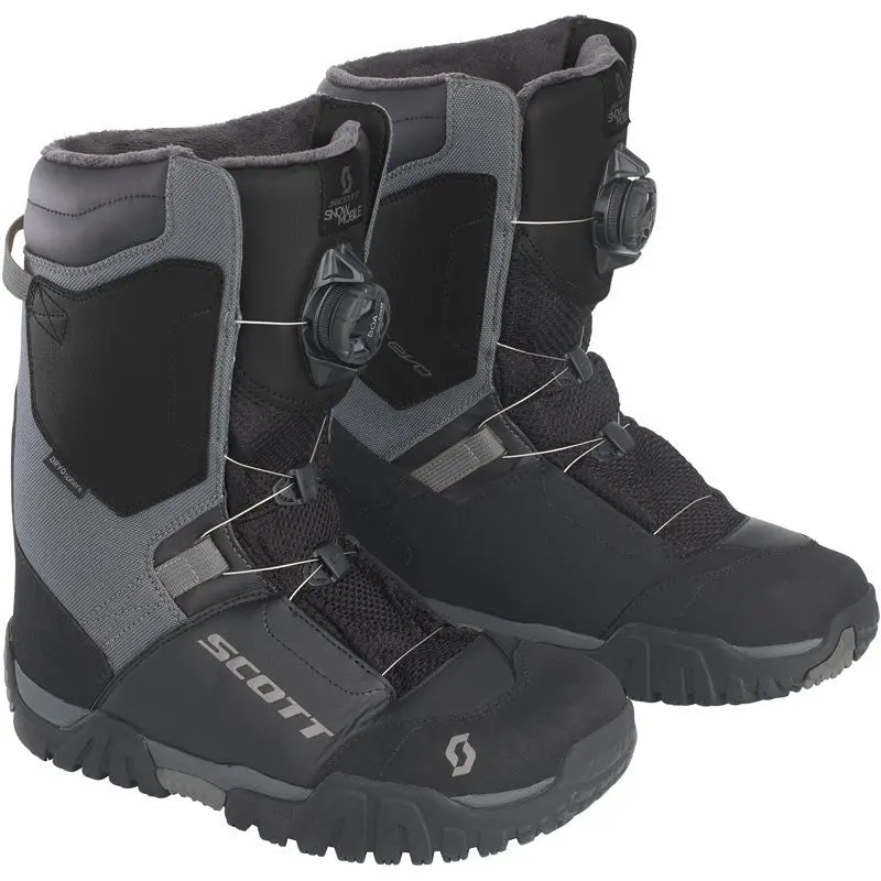 Scott X-Trax Evo Snowmobile Boots Black/Grey (7/40) 1