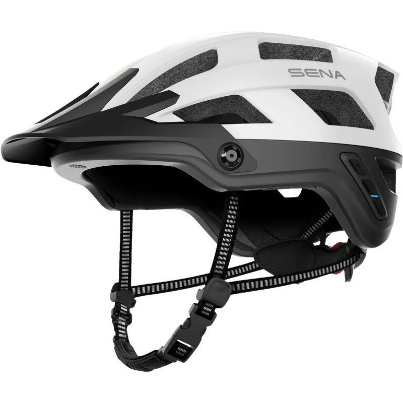 Sena M1 Evo, Mesh Mtb Helmet, Matte White (L) 1