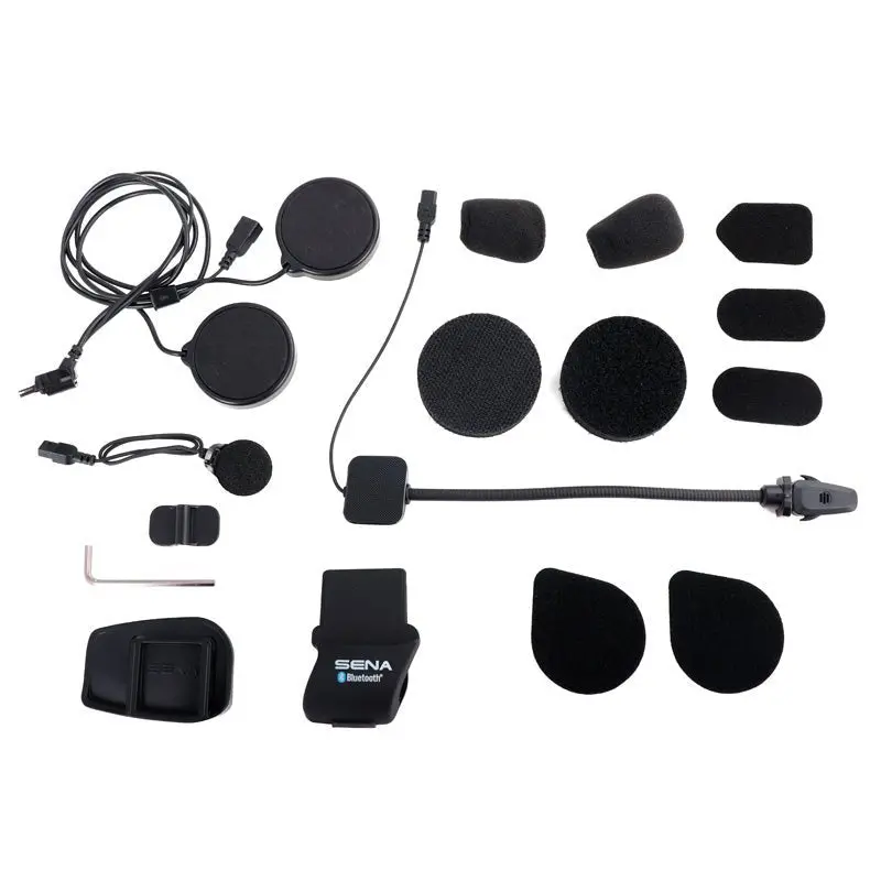 Sena Smh5/Sph10h Clamp Kit With Universal Microphone Kit 1