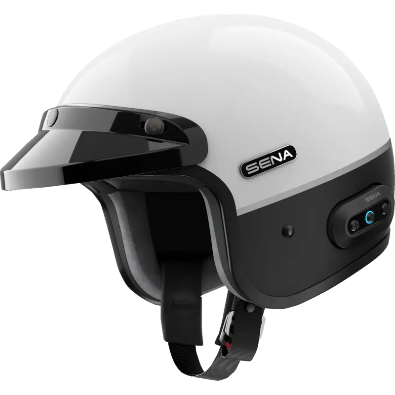 Sena Surge Open-Face Mesh Glossy White/Matte 1