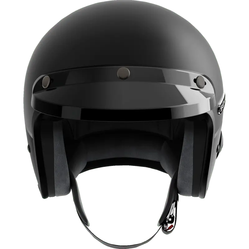 Sena Surge Open-Face Mesh Matte Black/Glossy 1