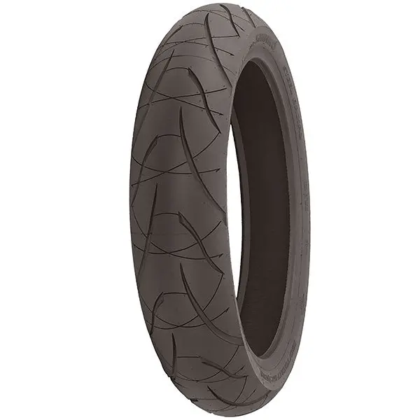 Shinko 016 Verge 2X Dual Compound Radial Tire (Verge2x120/60Zr17) 1