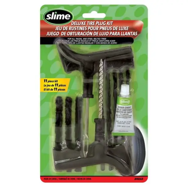 Slime Tire Plug Kit With Pistol Grip Handle 1