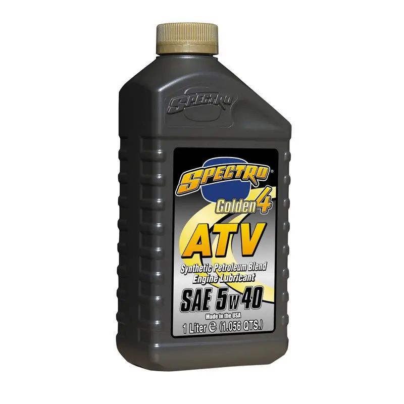 Spectro Semi-Synthetic Golden 4 Atv/Snowmobile 4T Engine Oil 5W40 (1L) 1