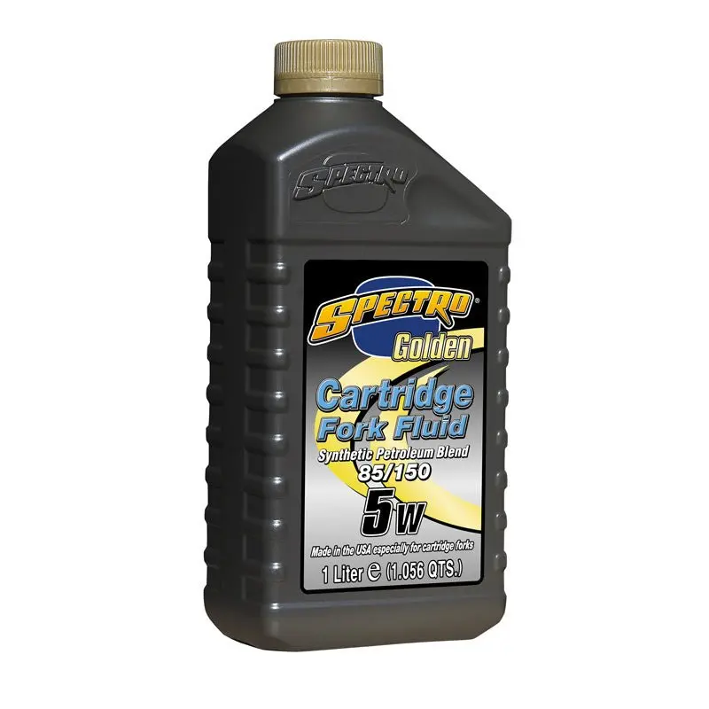 Spectro Semi-Synthetic Golden Cartridge Fork Fluid 5W (85/150) (1L) 1