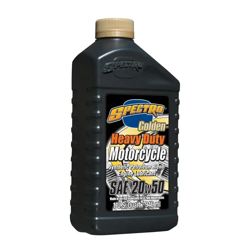Spectro Semi-Synthetic Heavy Duty Golden 4T Engine Oil 20W50 (1L) 1