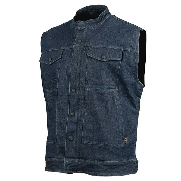 Speed & Strength Men's Soul Shaker Denim Vest 12