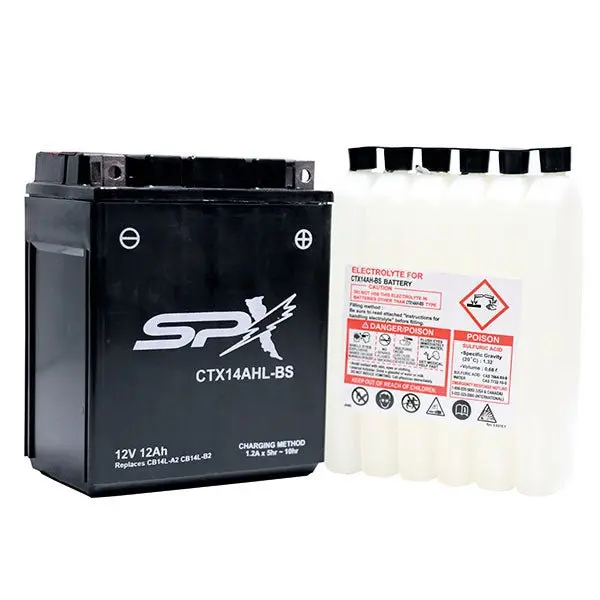 Spx High Performance Battery & Acid (Ctx14ahl-Bs) 1
