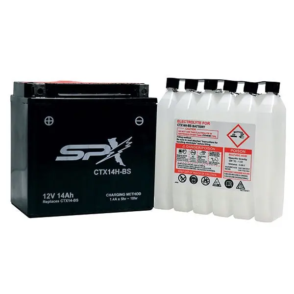 Spx High Performance Battery & Acid (Ctx14h-Bs) 1