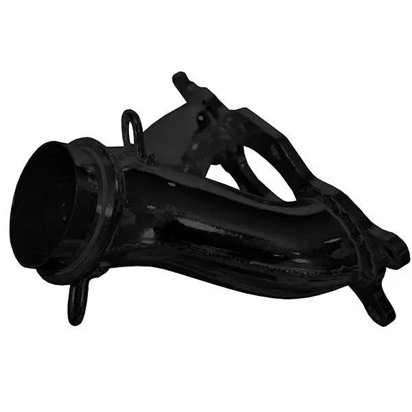 Straightline Performance High Temp Black Y-Pipe (132-121) 1