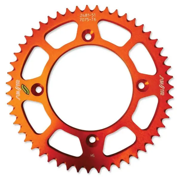 Sunstar Works Triplestar Aluminum Rear Sprocket (5-248151Or) 1