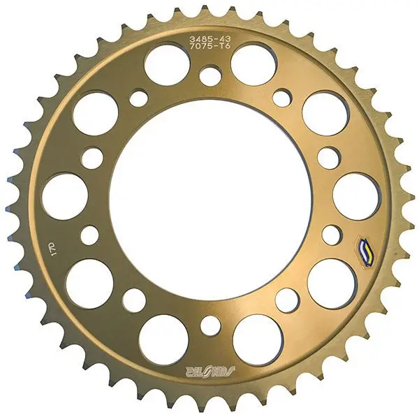 Sunstar Works Triplestar Aluminum Rear Sprocket (5-348543) 1