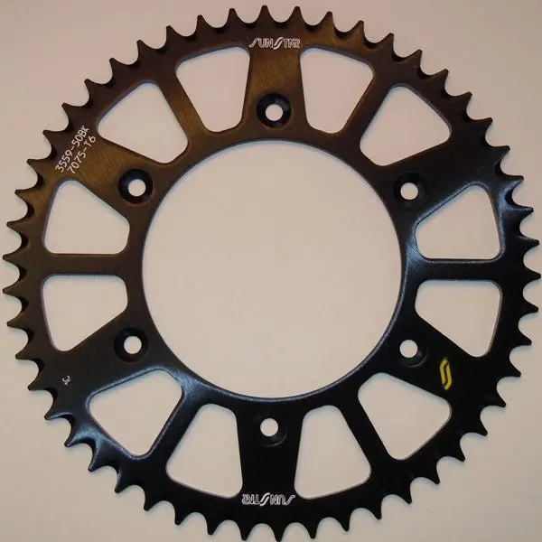 Sunstar Works Triplestar Aluminum Rear Sprocket (5-355953Bk) 1