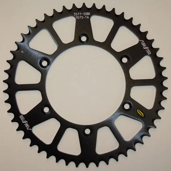 Sunstar Works Triplestar Aluminum Rear Sprocket (5-357748Bk) 1