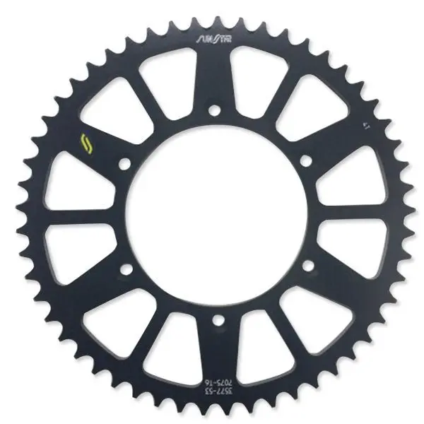 Sunstar Works Triplestar Aluminum Rear Sprocket (5-357753Bk) 1
