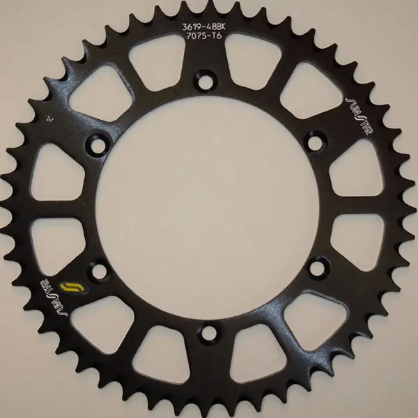 Sunstar Works Triplestar Aluminum Rear Sprocket (5-361949Bk) 1