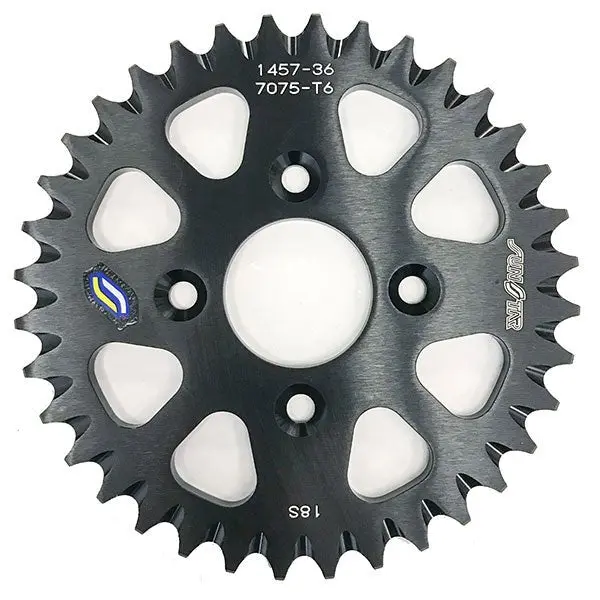 Sunstar Works Triplestar Aluminum Rear Sprockets (5-145736Bk) 1