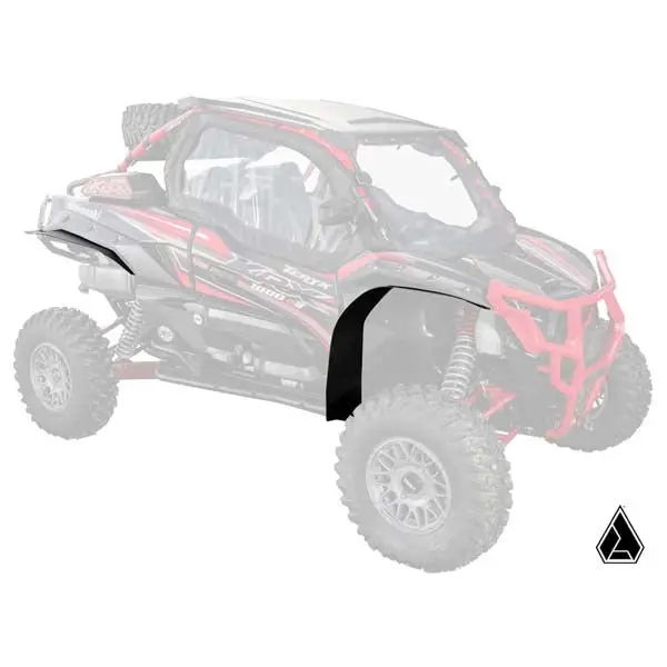 Super Atv Satv Fender Flare Kit Kaw (Ff-K-Krx-002) 1