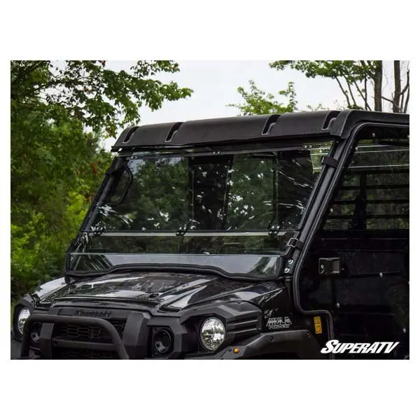 Super Atv Satv Flip Windshield Kaw (Fdws-K-Mule-Fxt-70) 1