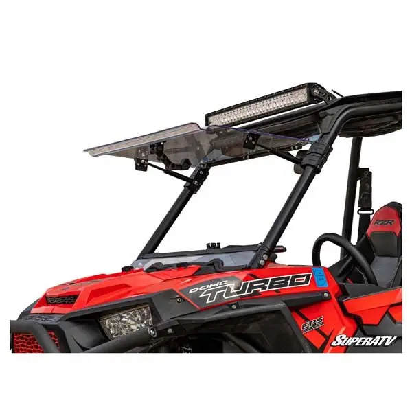 Super Atv Satv Flip Windshield Pol (Fws-P-Rzr-1K-001-70) 1
