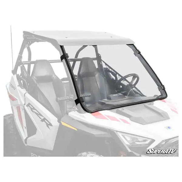 Super Atv Satv Full Windshield Pol (Ws-P-Rzr200-75) 1