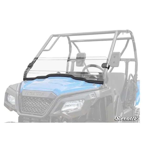 Super Atv Satv Half Windshield Hon (Hws-H-Pio500-75) 1