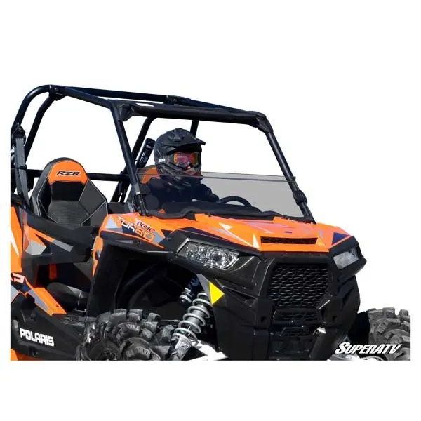 Super Atv Satv Half Windshield Pol (Hws-P-Rzr1k-001-75) 1