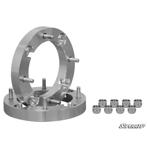 Super Atv Satv Polaris 3/8" Studs 12Mm Wheels Wheel Adapters (Wsp2-12-1.5-002-Pr) 1