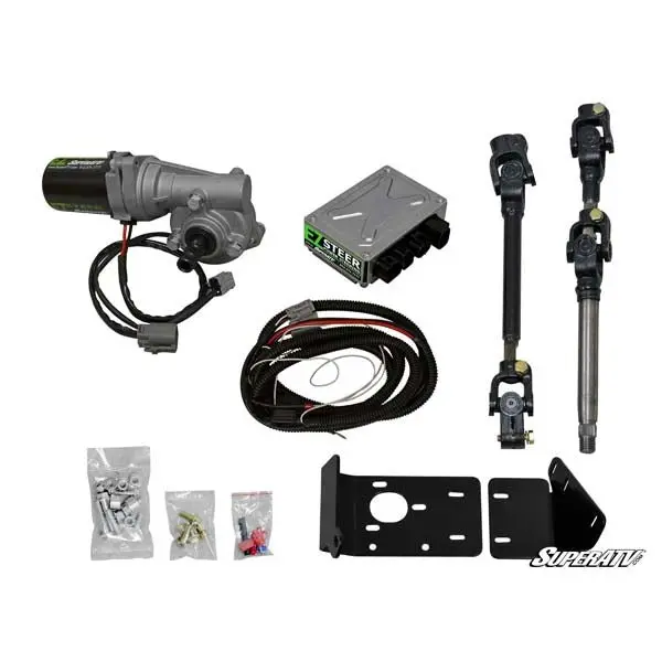Super Atv Satv Power Steering Kit Pol (Ps-P-Rzr) 1