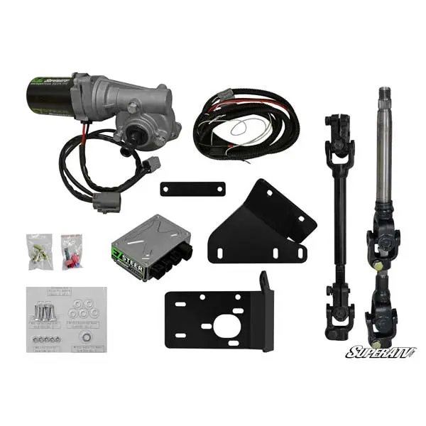 Super Atv Satv Power Steering Kit Pol (Ps-P-Rzrxp) 1
