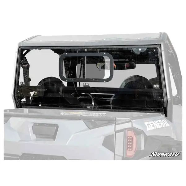 Super Atv Satv Rear Windshield Polaris (Rws-P-Gen-Sgw-76) 1
