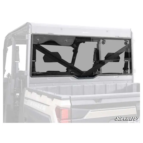 Super Atv Satv Rear Windshield Polaris (Rws-P-Ran900-001-76) 1