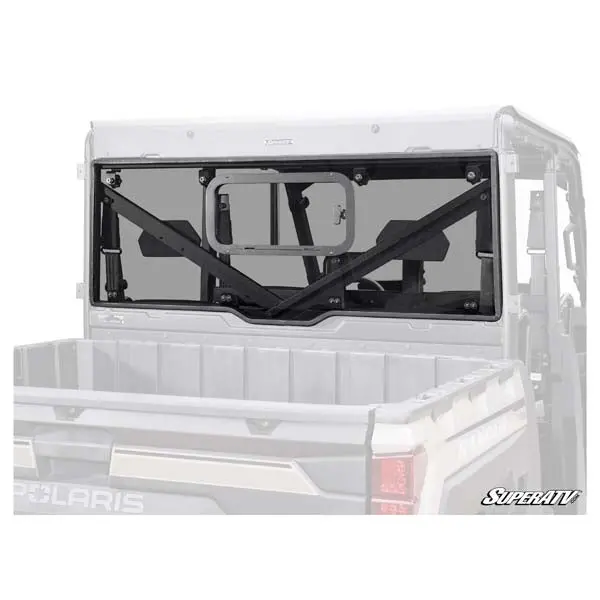Super Atv Satv Rear Windshield Polaris (Rws-P-Ran900-Sgw-76) 1