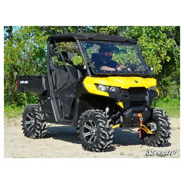Super Atv Satv Sr Flip Windshield Can-Am (Fws-Ca-Def-70) 1