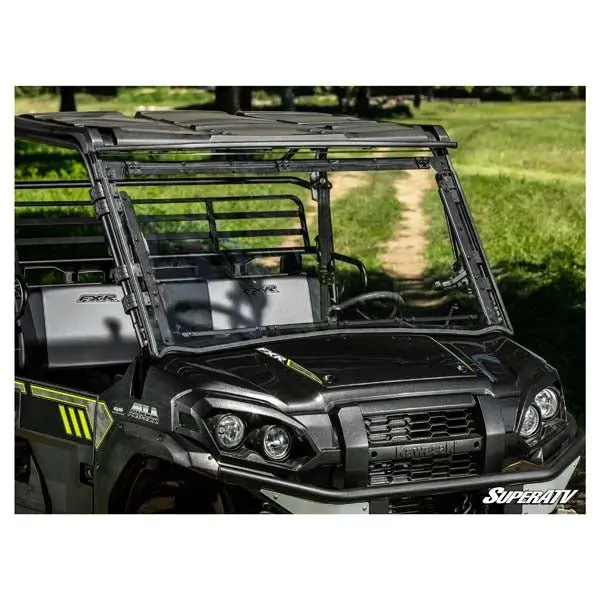 Super Atv Satv Sr Flip Windshield Kaw (Fws-K-Mule-Fxt-70) 1