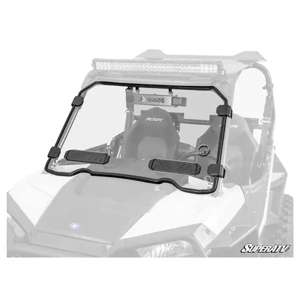 Super Atv Satv Vented Ful Windshield Pol (Ws-P-Rzr1k-V-001-70) 1