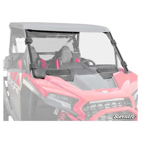 Super Atv Satv Vented Ful Windshield Pol (Ws-P-Rzrxp-V-70) 1