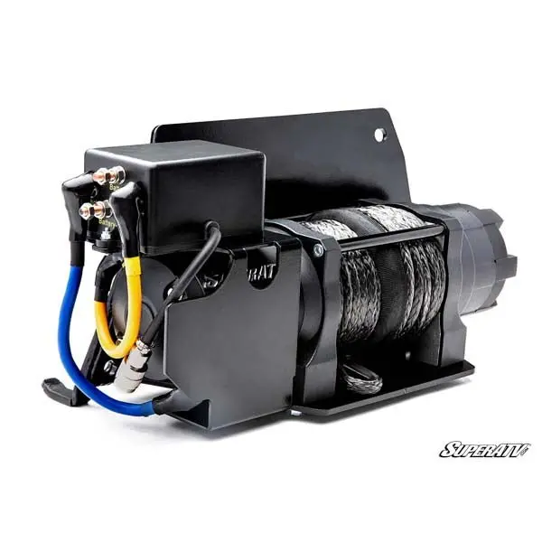 Super Atv Satv Winch Mount Ass 4500 Pol (Qwm-P-Ran1k-4500) 1