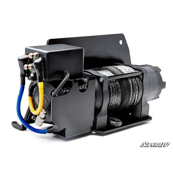 Super Atv Satv Winch Mount Ass 6000 Pol (Qwm-P-Ran1k-6000) 1