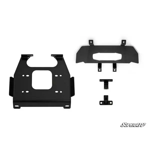 Super Atv Satv Winch Mount Polaris (Wm-P-Rzr1k-00) 1