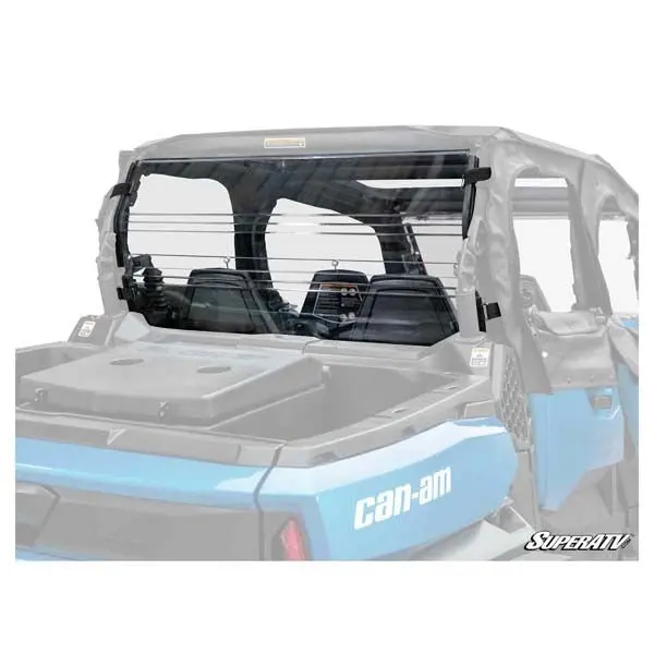 Super Atv Superatv Can-Am Commander Rear Windshield (Rws-Ca-Com4-75) 1