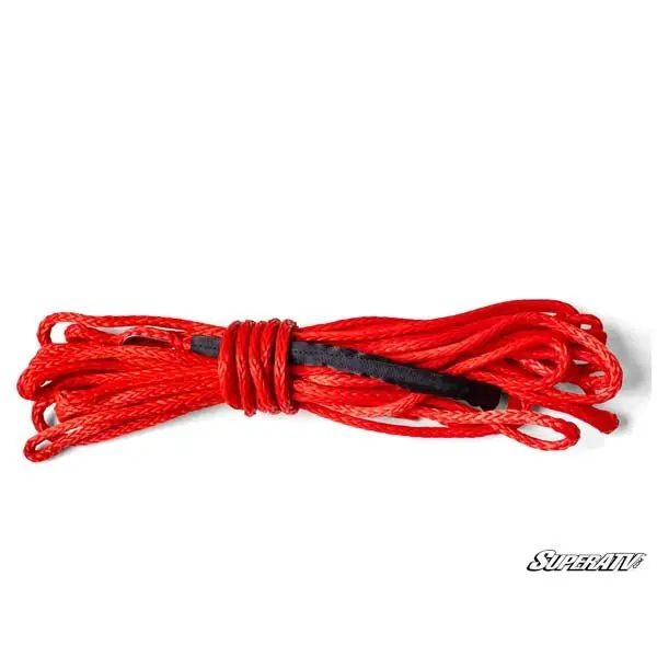 Super Atv Superatv Synthetic Winch Rope Replacement (Wn-Rp-6K-Red) 1