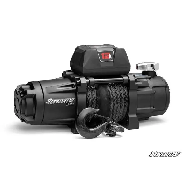Super Atv Superatv Utv/Atv Black Ops Winch (Wn-12000) 1