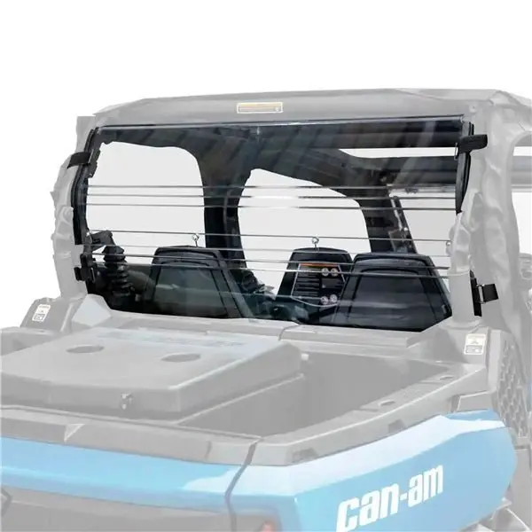 Superatv Windshield Rr Trail Clr C-Am 1